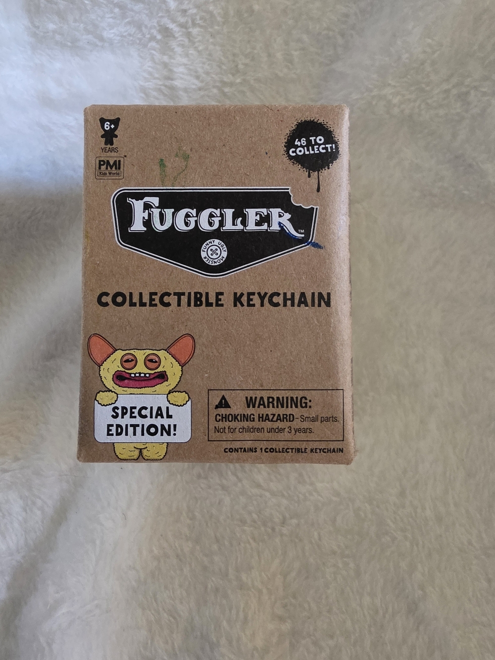 Fuggler Special Edition Collectible Keychain Series 2 Annoyed Alien Purple 3-Eye